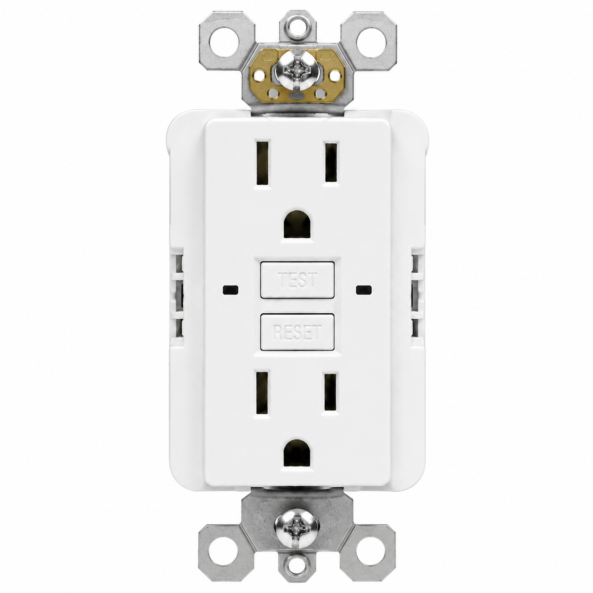 GFI 20 Amp Tamper/Weather Proof Self Test White